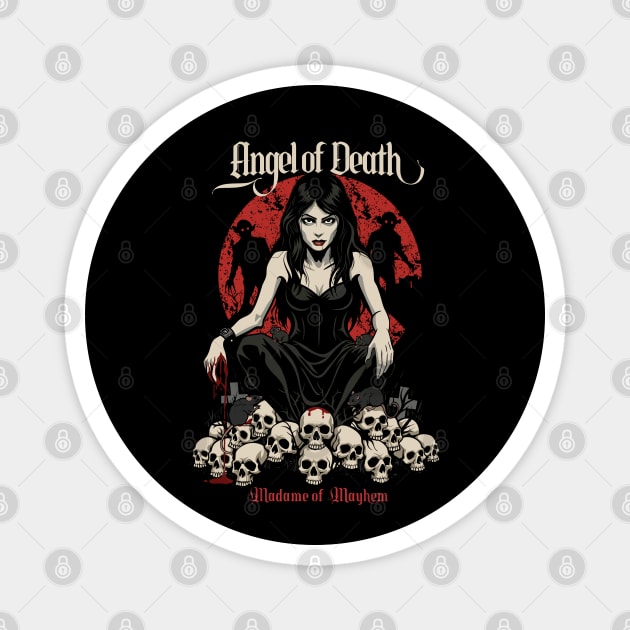 ANGEL OF DEATH Magnet by artslaves